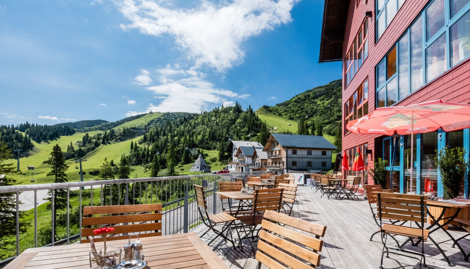 Terras - JUFA Hotel Hochkar***