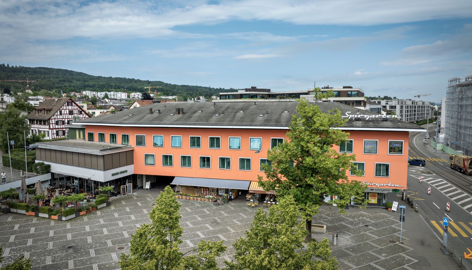 Zewnętrzna część hotelu - Hotel Spirgarten