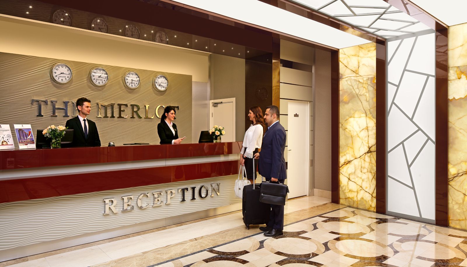 Reception - The Merlot Hotel Eskişehir