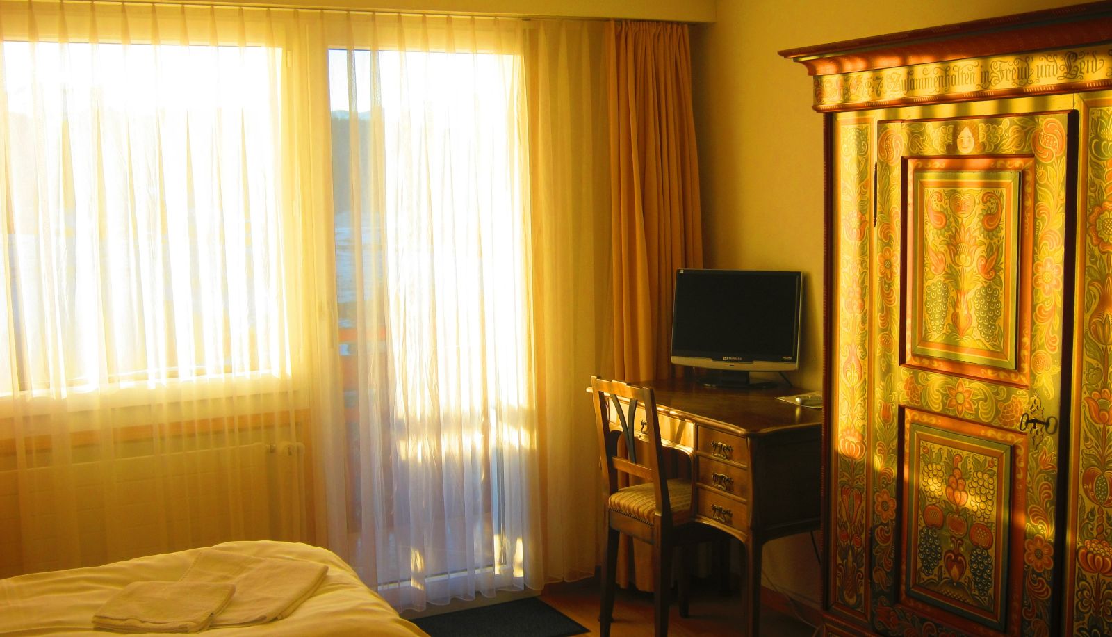 Standaardkamer (tweepersoons) - Pension Alpenrösli