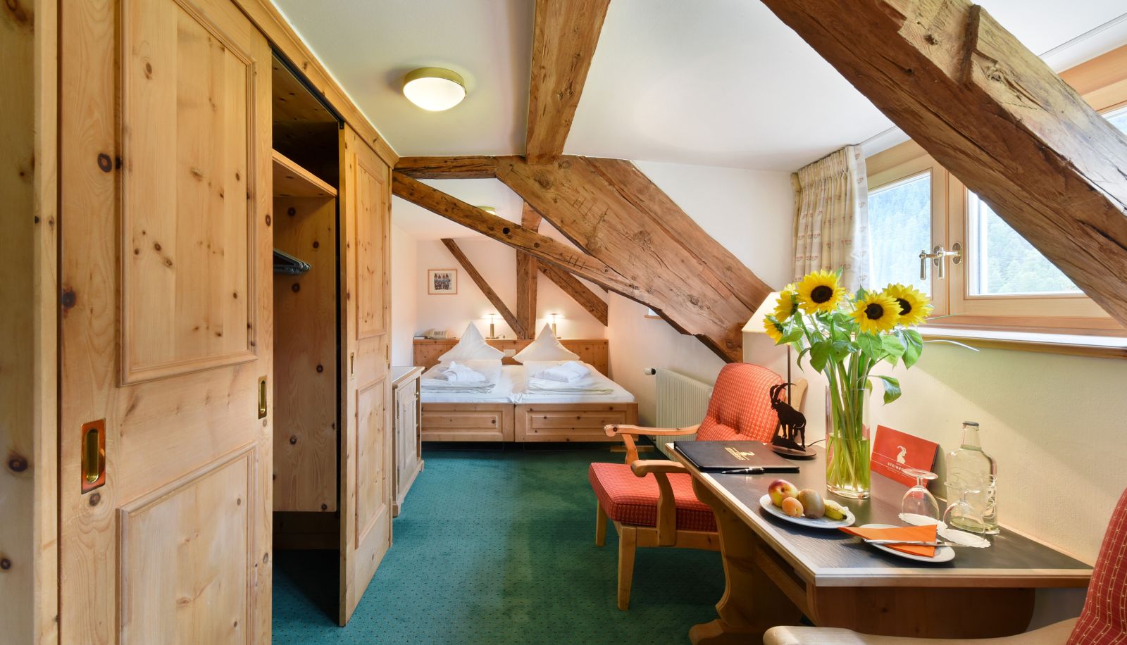 Economy-Zimmer (Doppel) - Steinbock