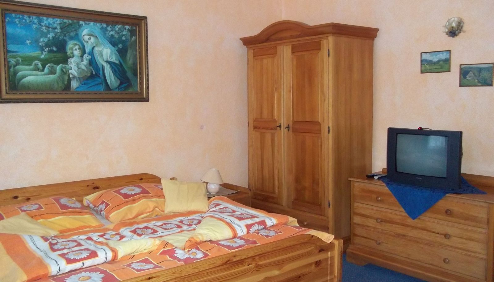 Dreibettzimmer - Pension Familia