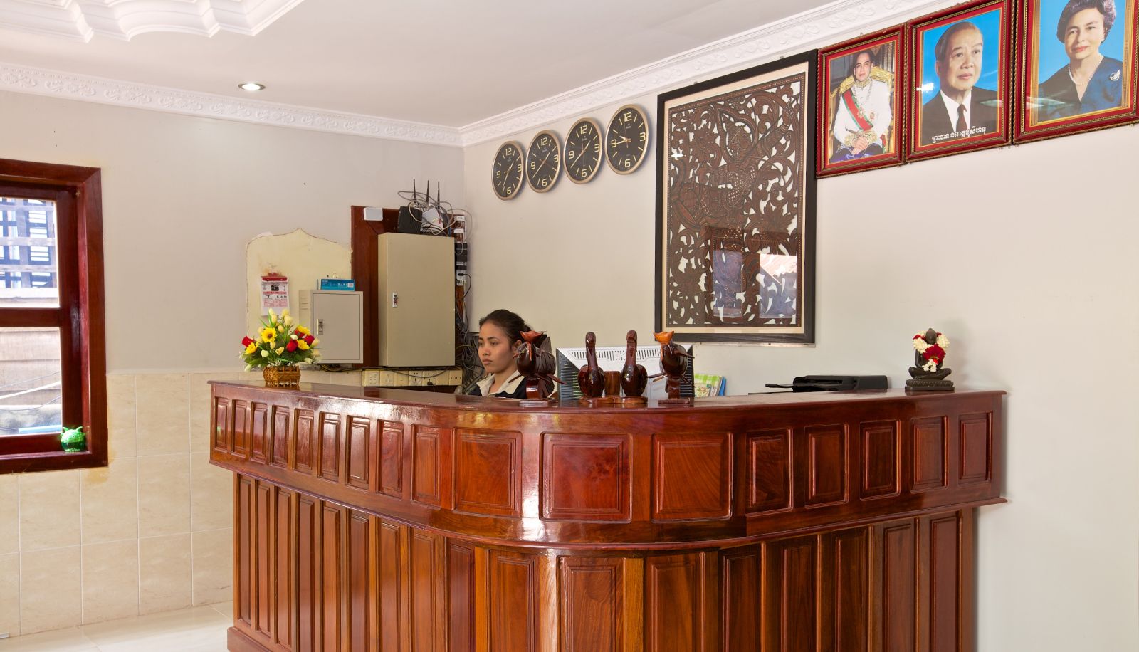 Recepcja - Damnak Riverside Hotel