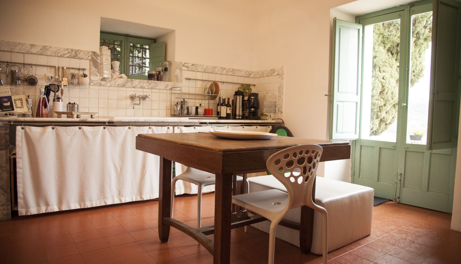 Hotel kitchen - B&B La Casa del Poeta - Enna