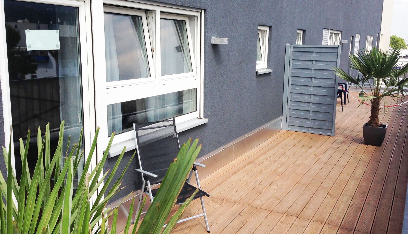 Room with terrace - Boardinghotel Heidelberg