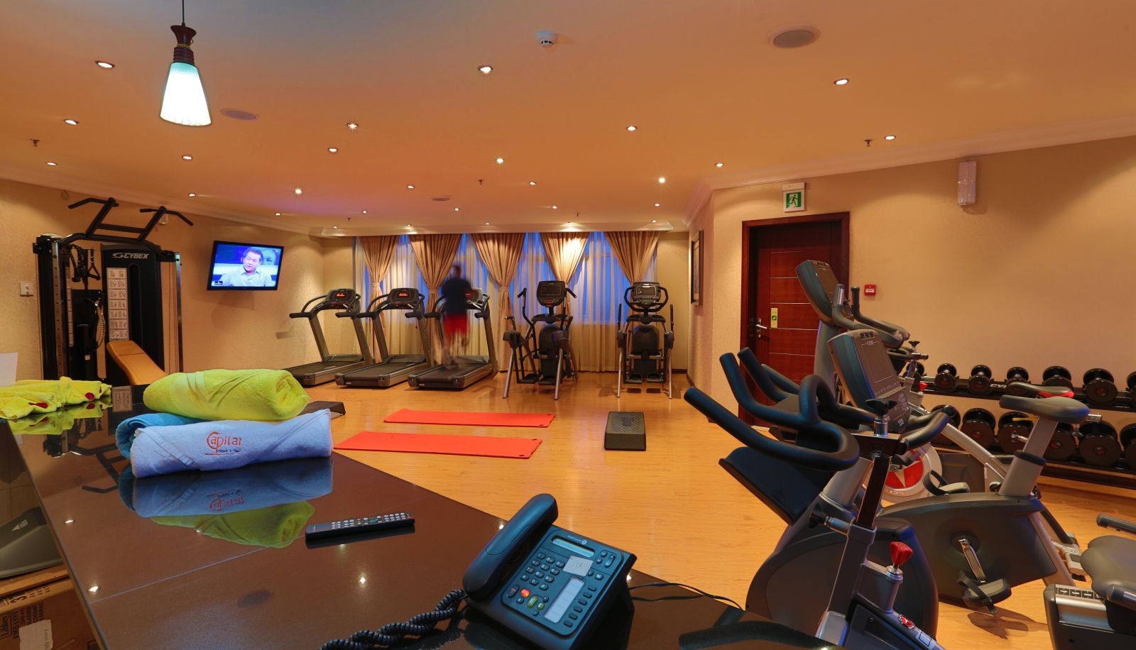 Fitness room - Capital Hotel & Spa
