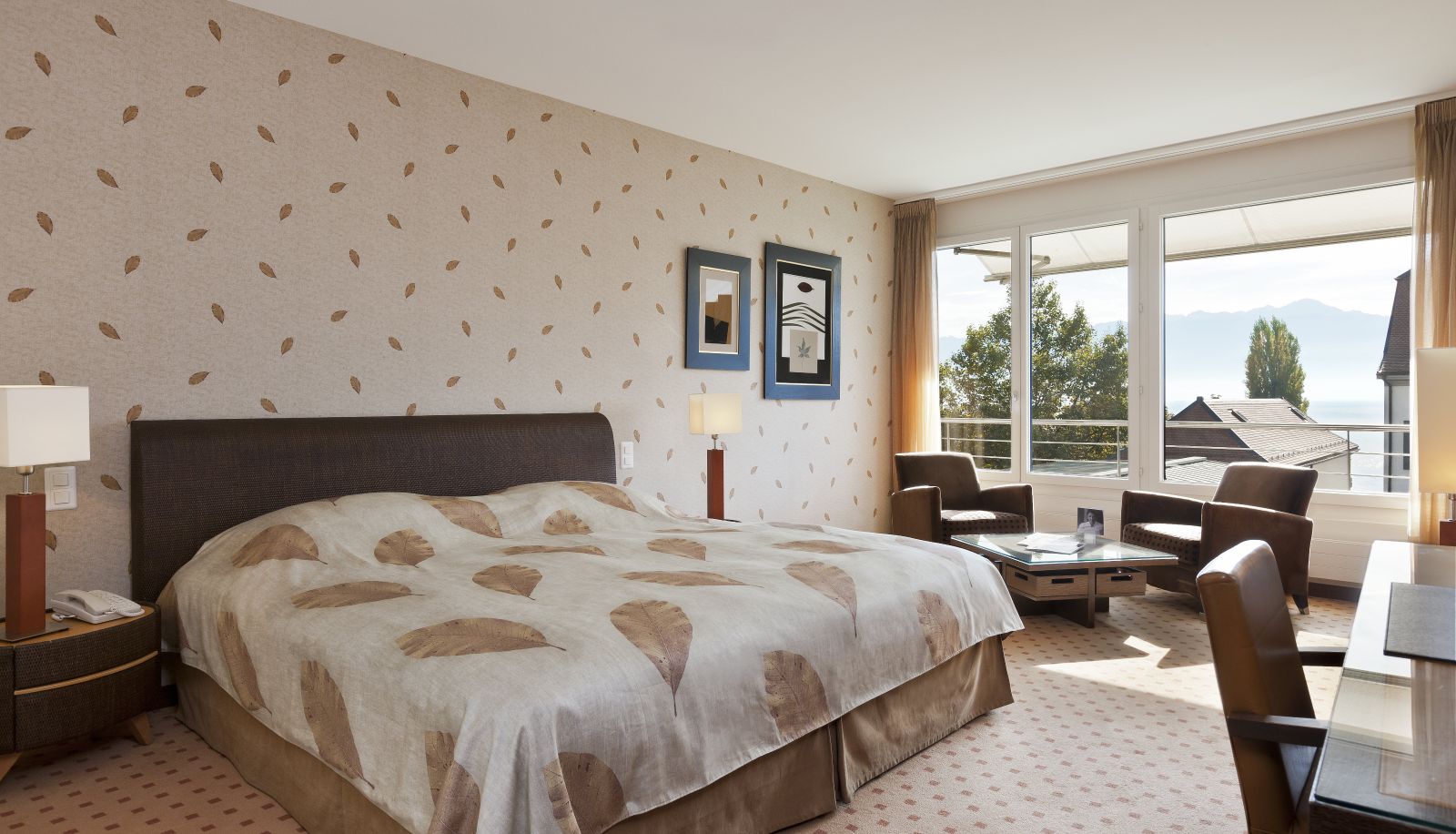Room with lake view - Angleterre & Residence