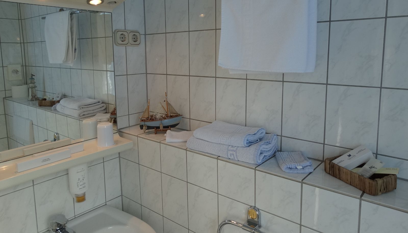 Badezimmer - Zum Löwen Gasthaus