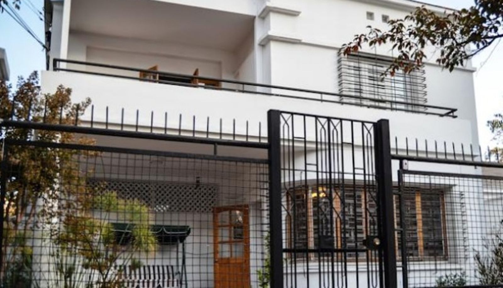 Buitenruimte van het hotel - Don Santiago Providencia