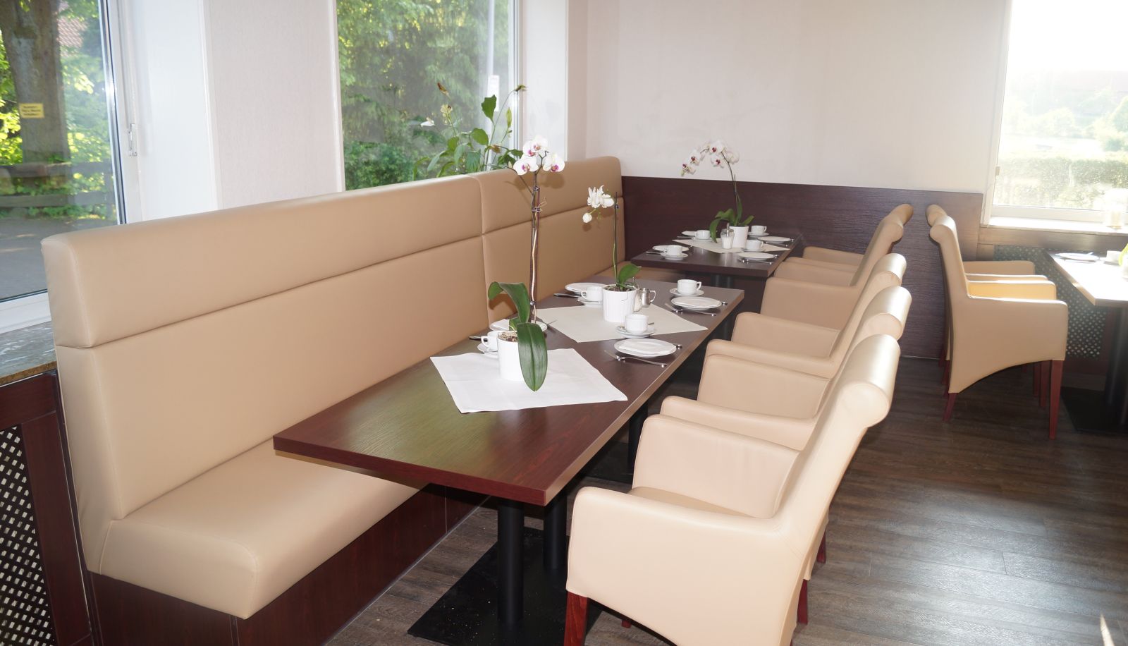 Sala prima colazione all'interno del ristorante - Hotel zur Post