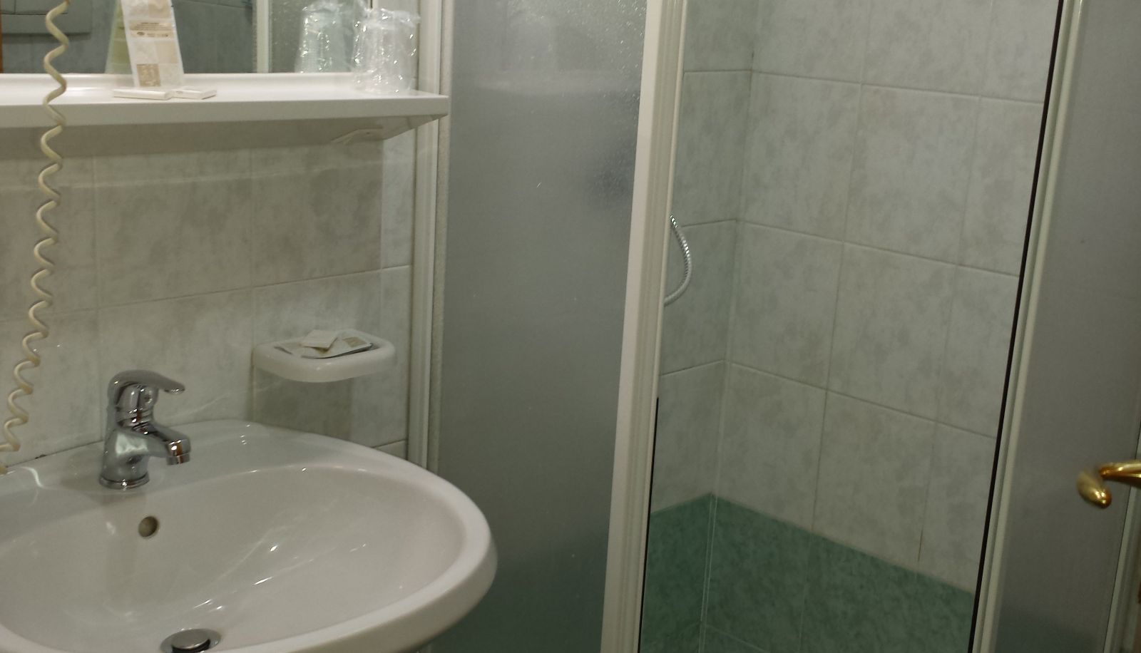 Badezimmer - Hotel Riccio