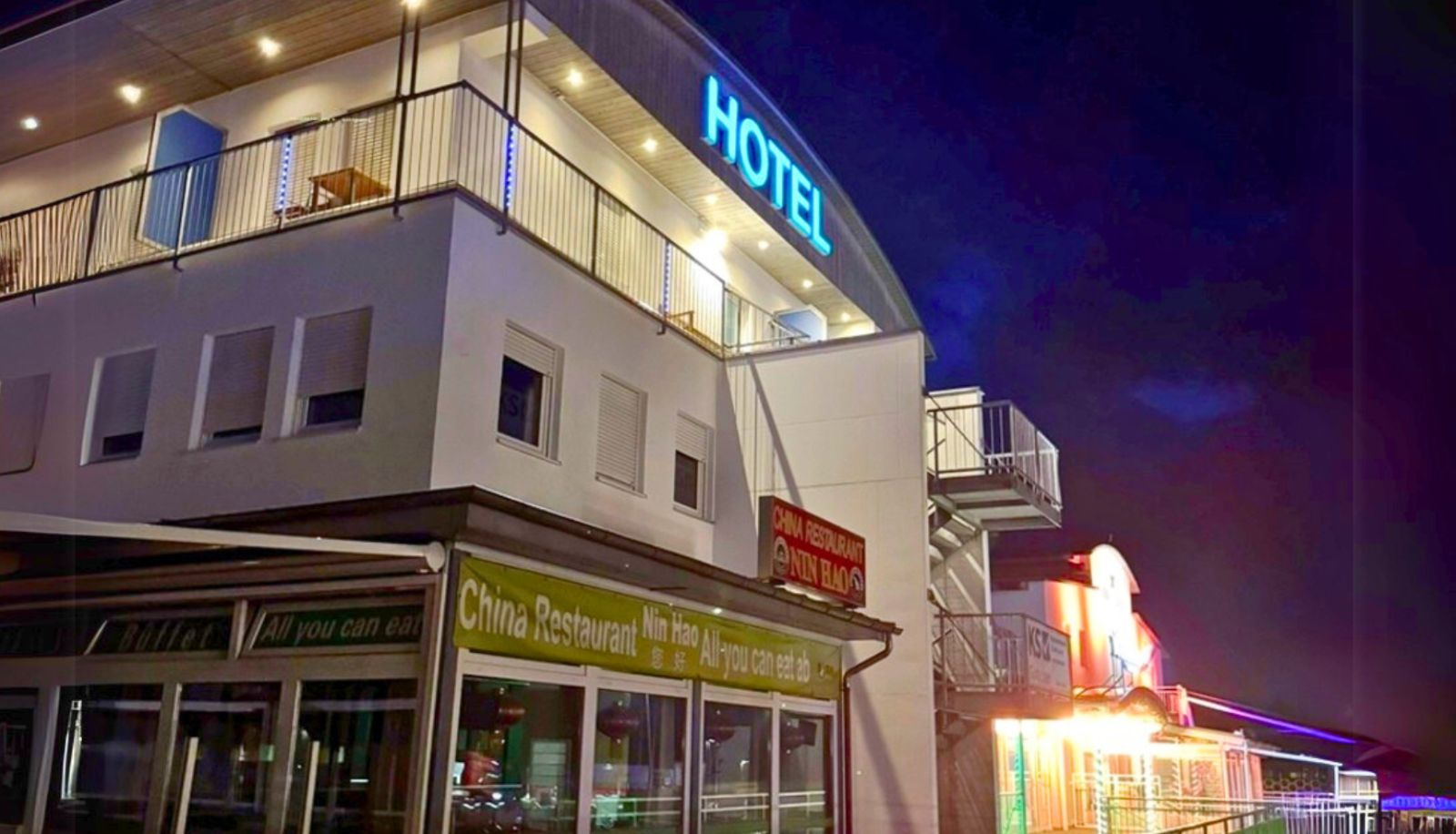 Zewnętrzna część hotelu - Thannhof