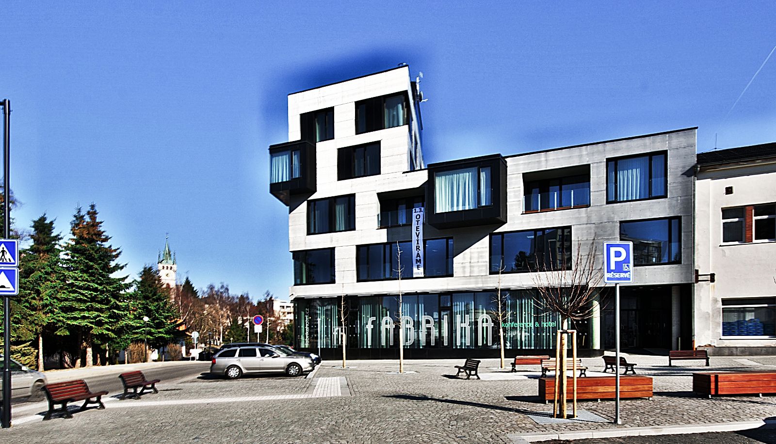 Hotel outdoor area - fabrika hotel