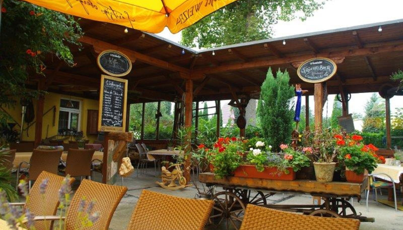 Terasse - Landhotel  Heidekrug