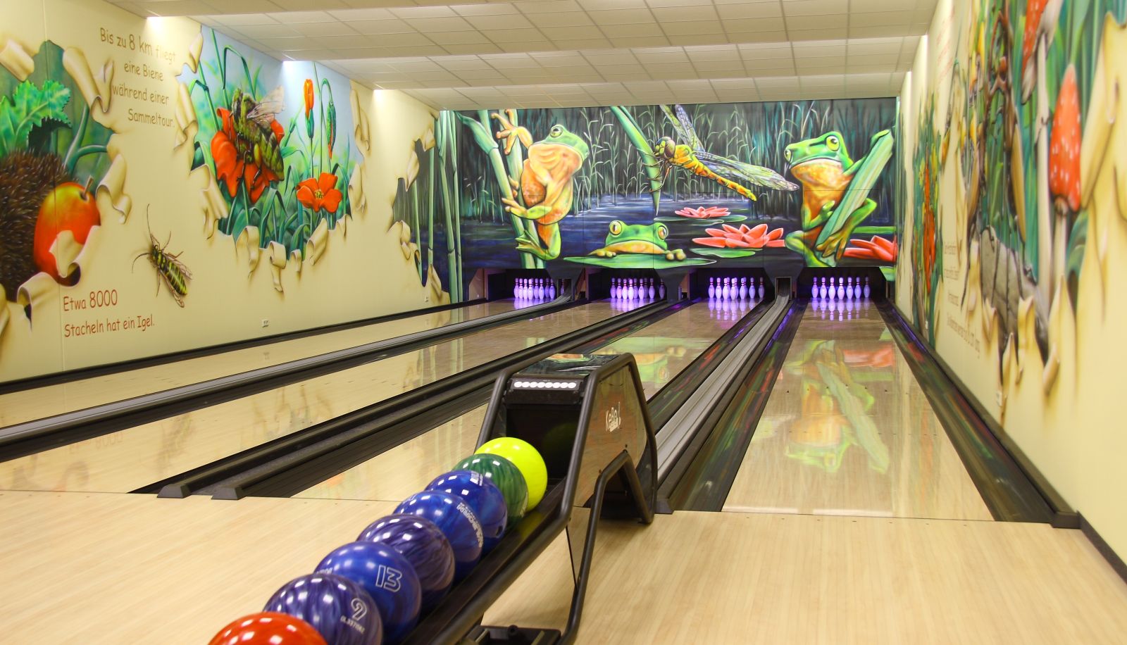 Bowling alley - Erlebnispark Plötzky