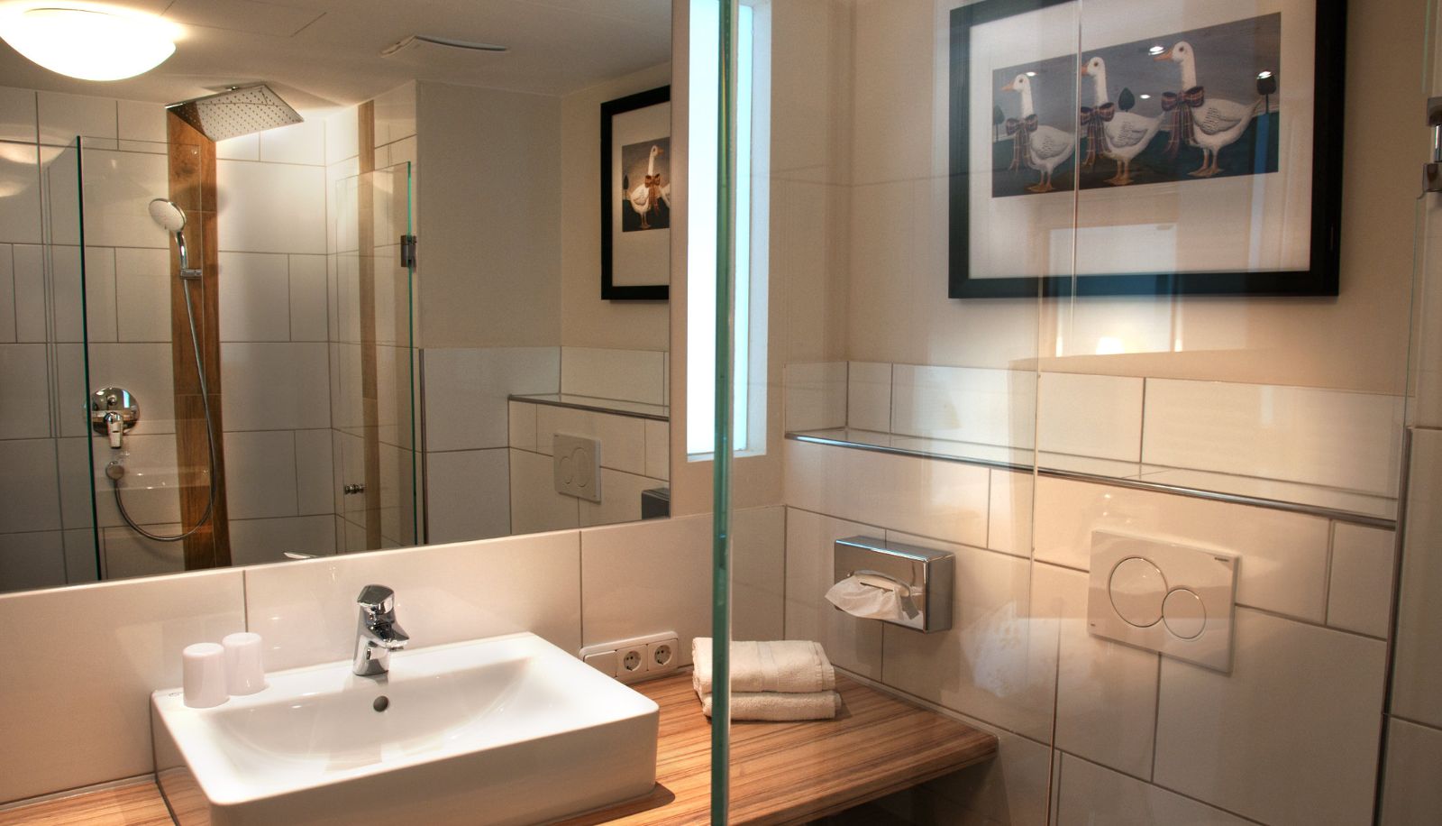 Salle de bain - Augustin Landferienhotel