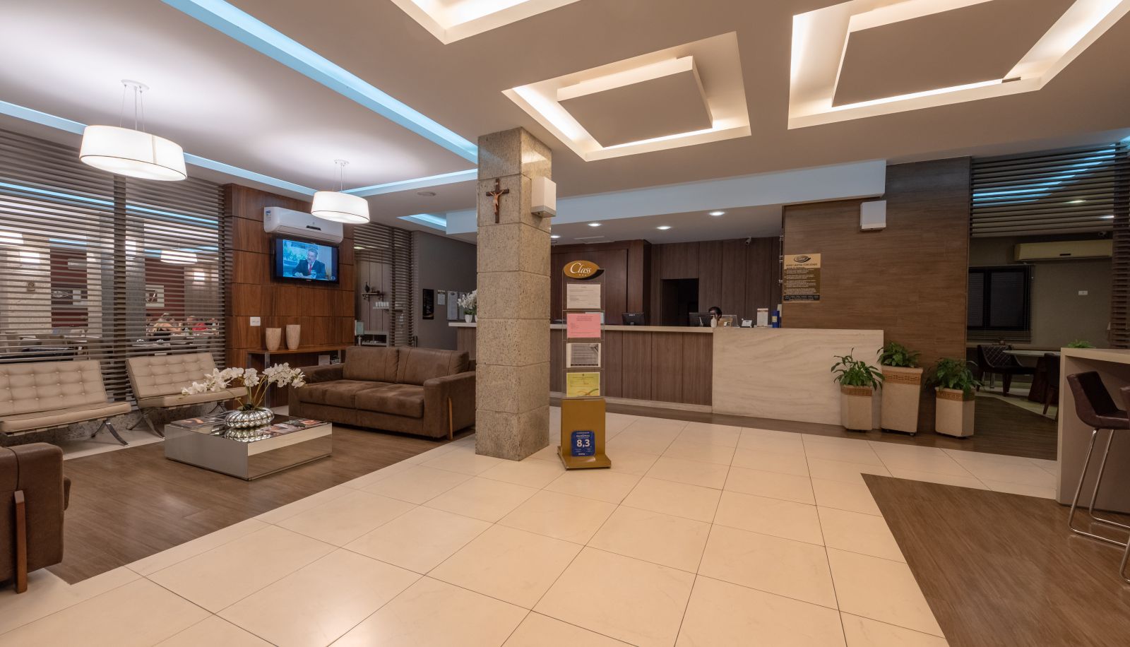 Recepción - Class Hotel Passos