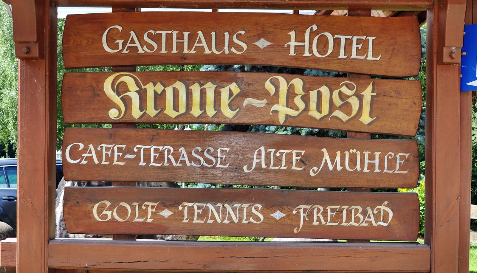 Garden - Krone-Post