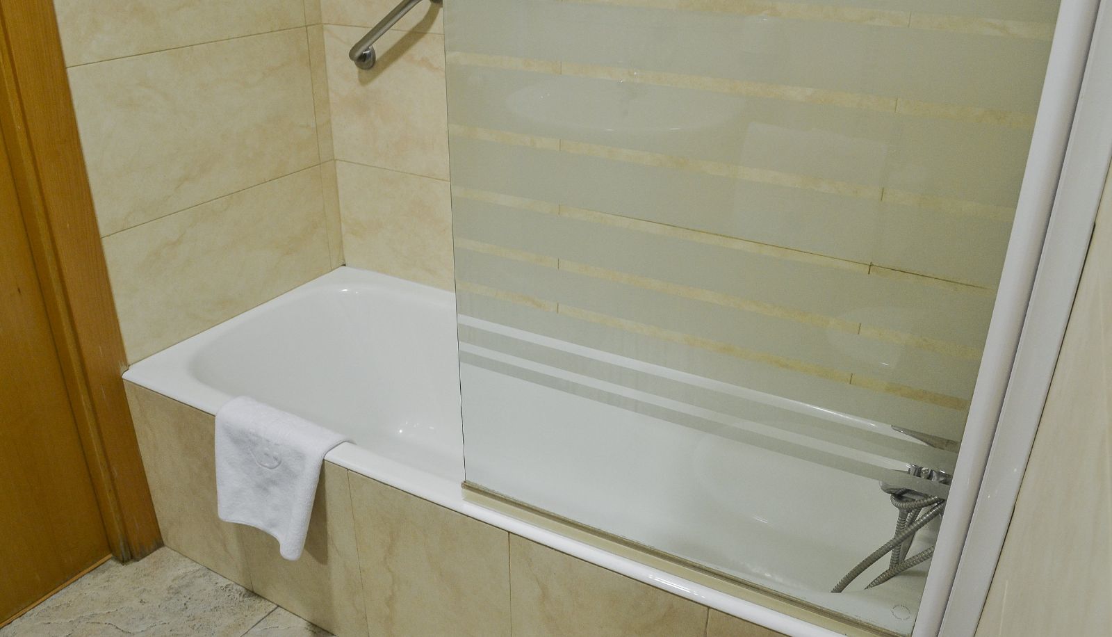 Badezimmer - Hostal Cataluña