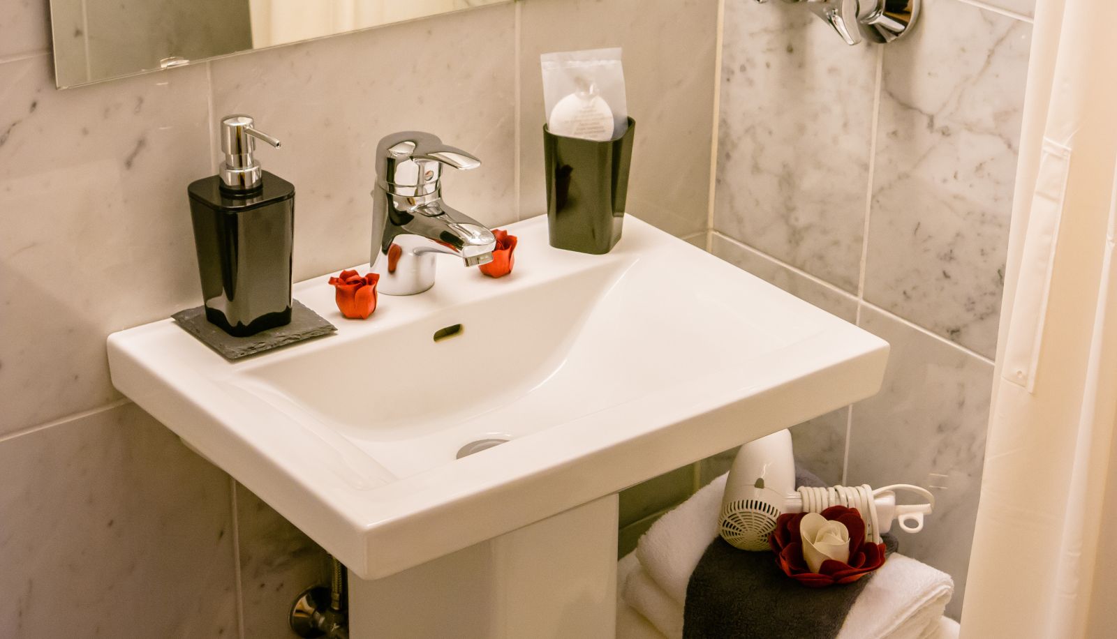 Badezimmer - The Soho Boutique Hotel