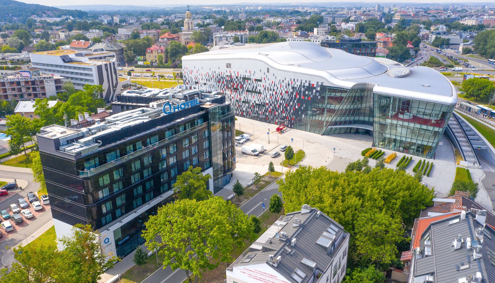 Area esterna dell'hotel - Q Hotel Plus Kraków