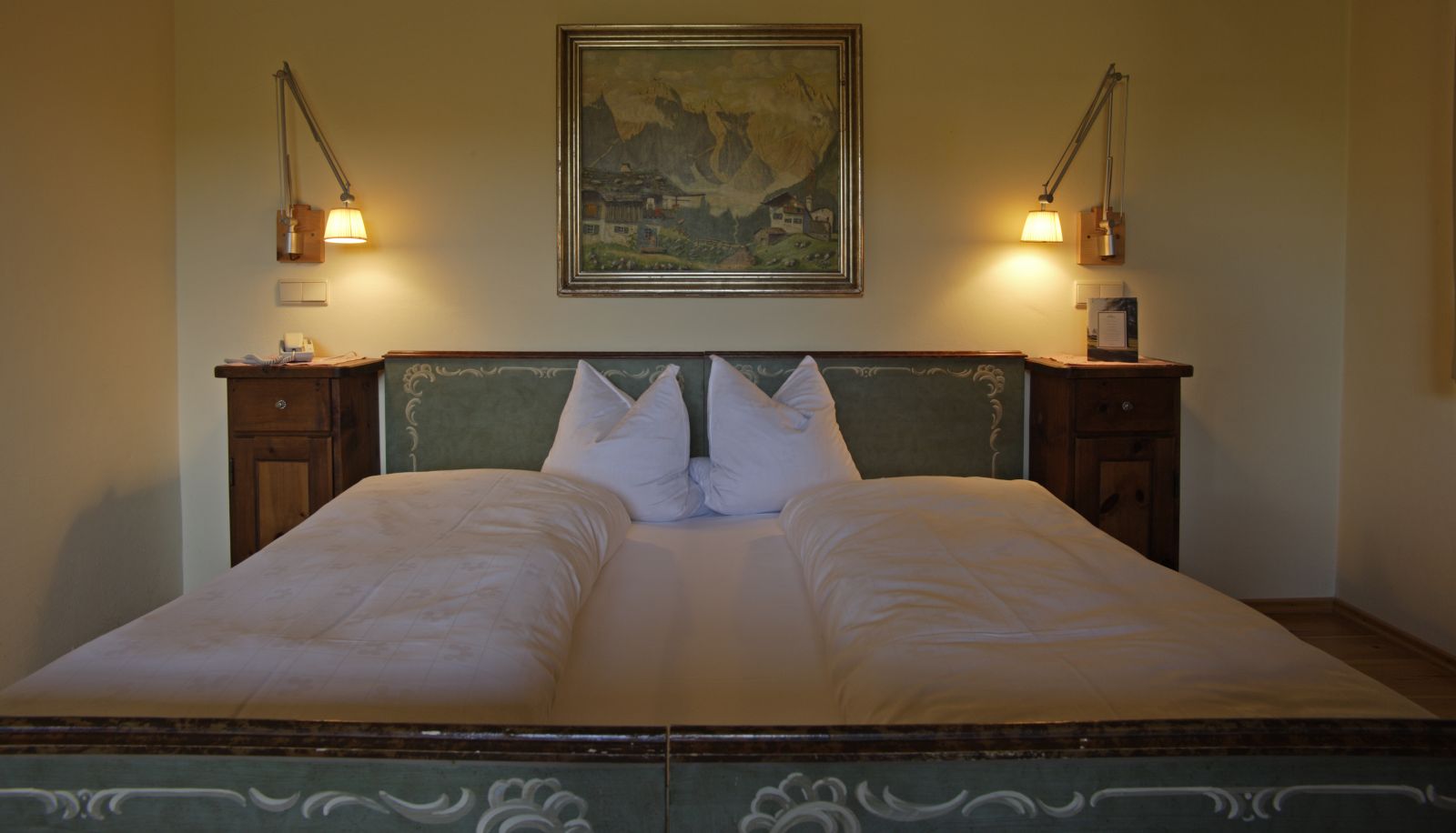 Chambre avec vue sur la montagne - Gasthof Krone