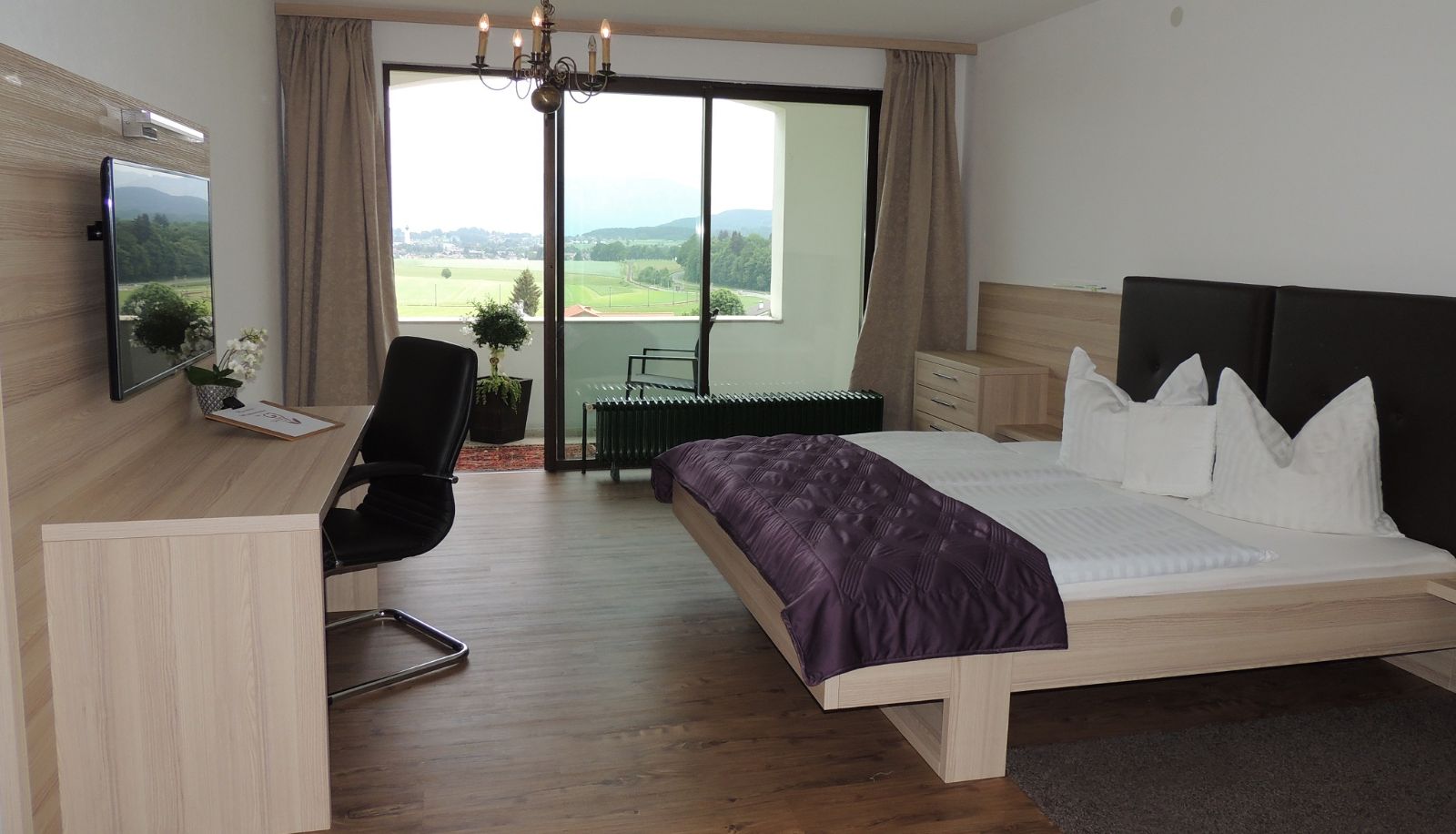 Habitación con balcón - Hotel Blumenhof