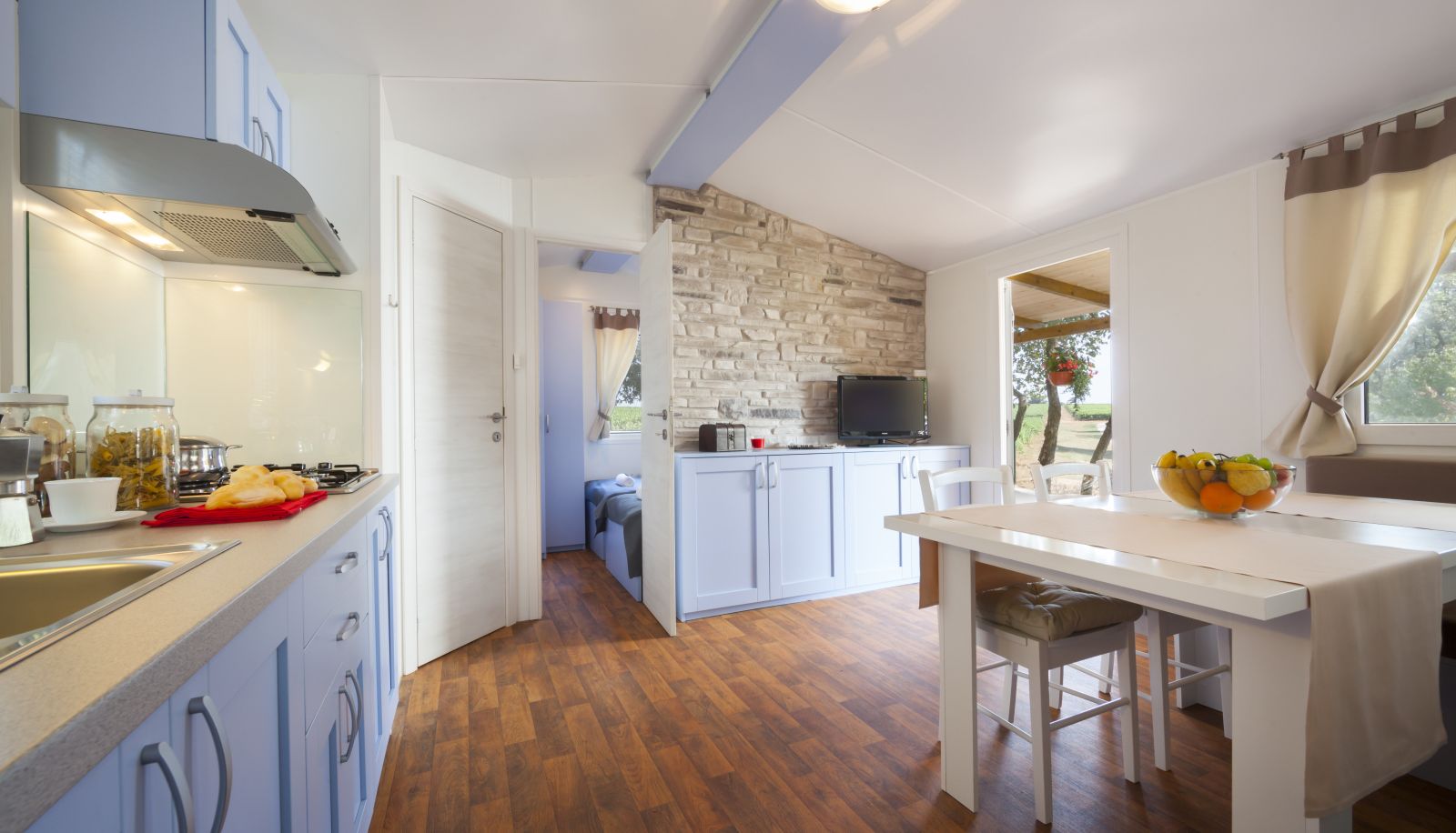 Zona de cocina en la habitación - Holiday homes Istrian Premium Village Aminess Maravea Camping Resort