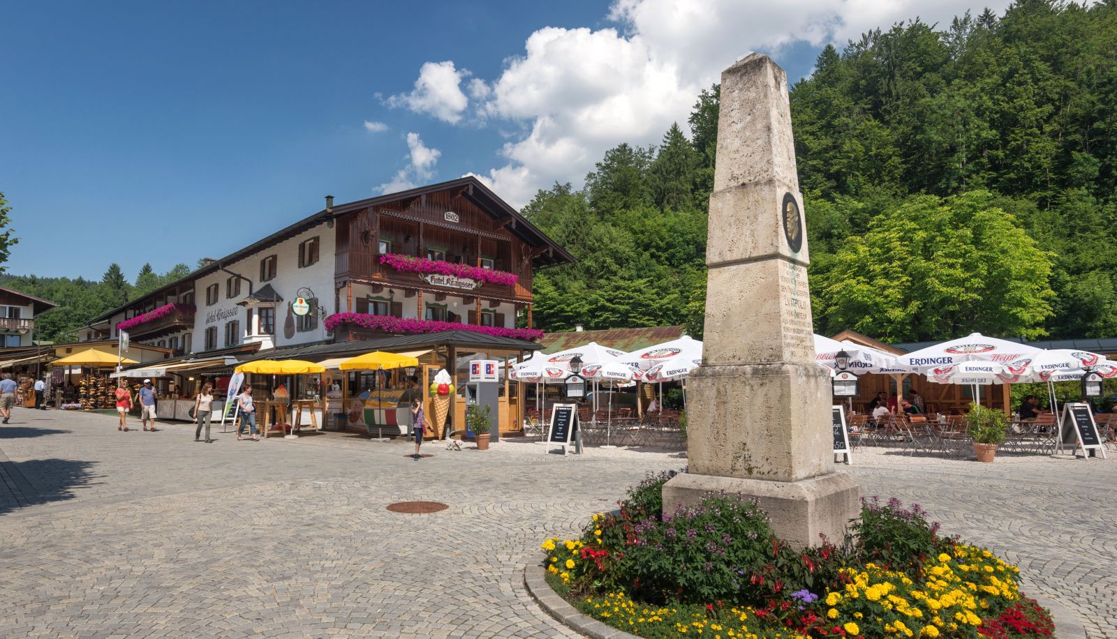 Area esterna dell'hotel - Königssee