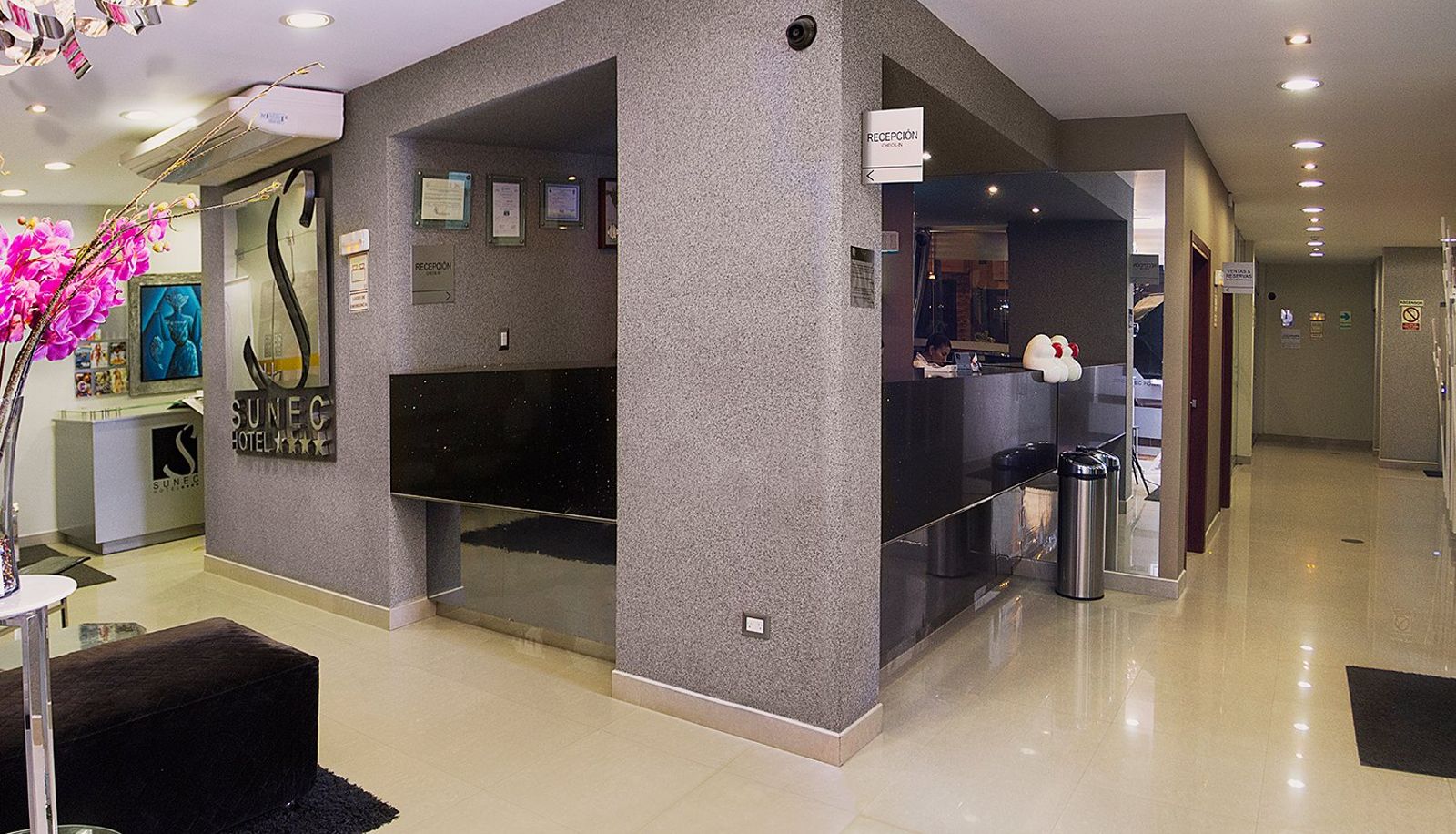 Recepción - Sunec Hotel Boutique