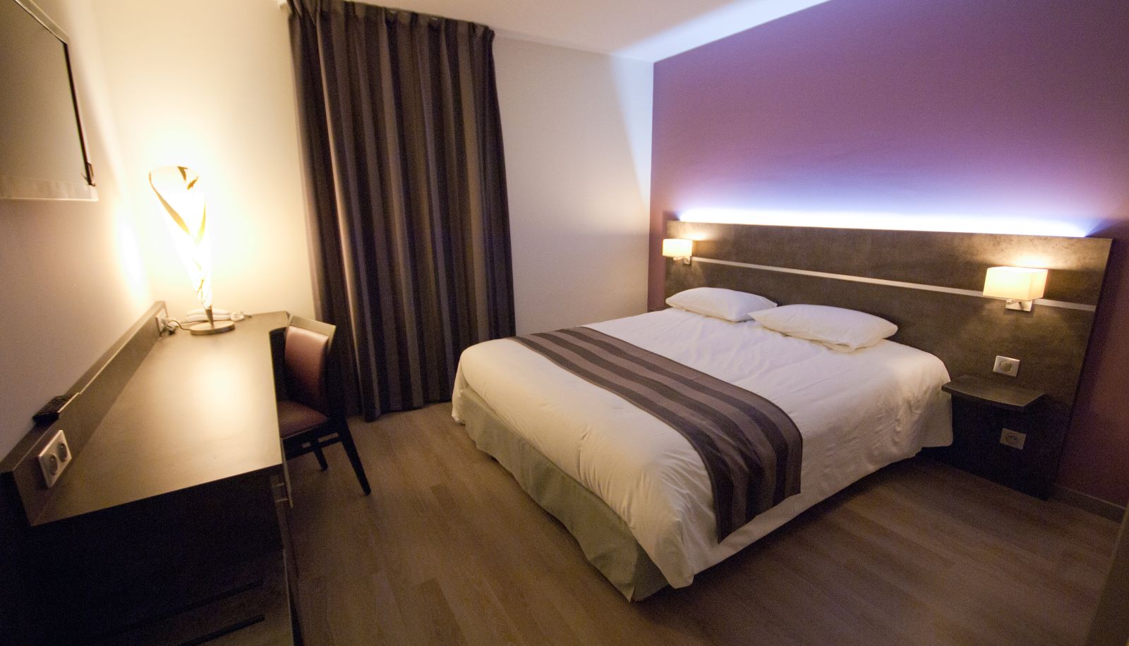 Standaardkamer (tweepersoons) - Brit Hotel Confort Saint-Dizier