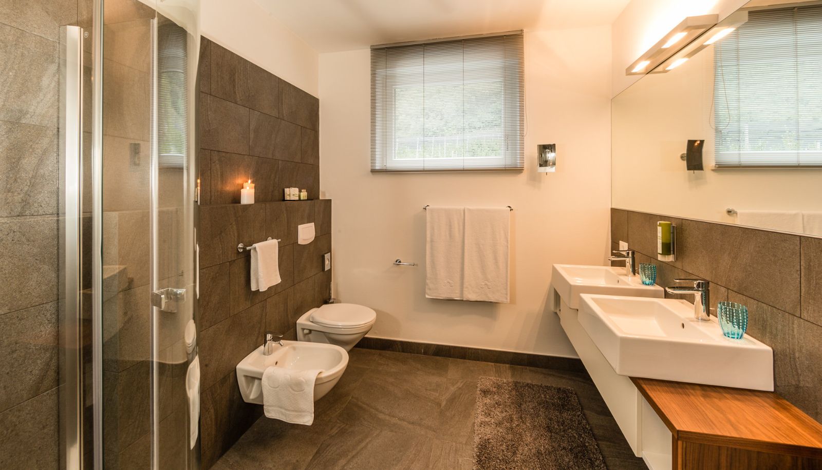 Badezimmer - Hidalgo Suites & Restaurant