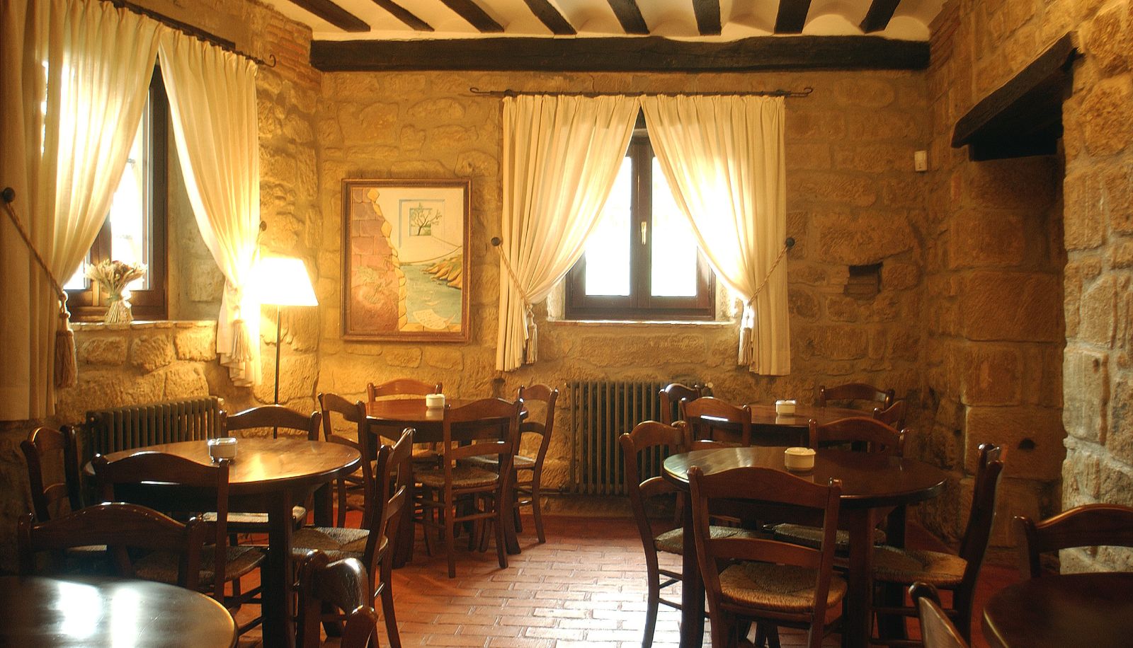Sala de desayunos dentro del restaurante - Hospederia Señorio de Briñas