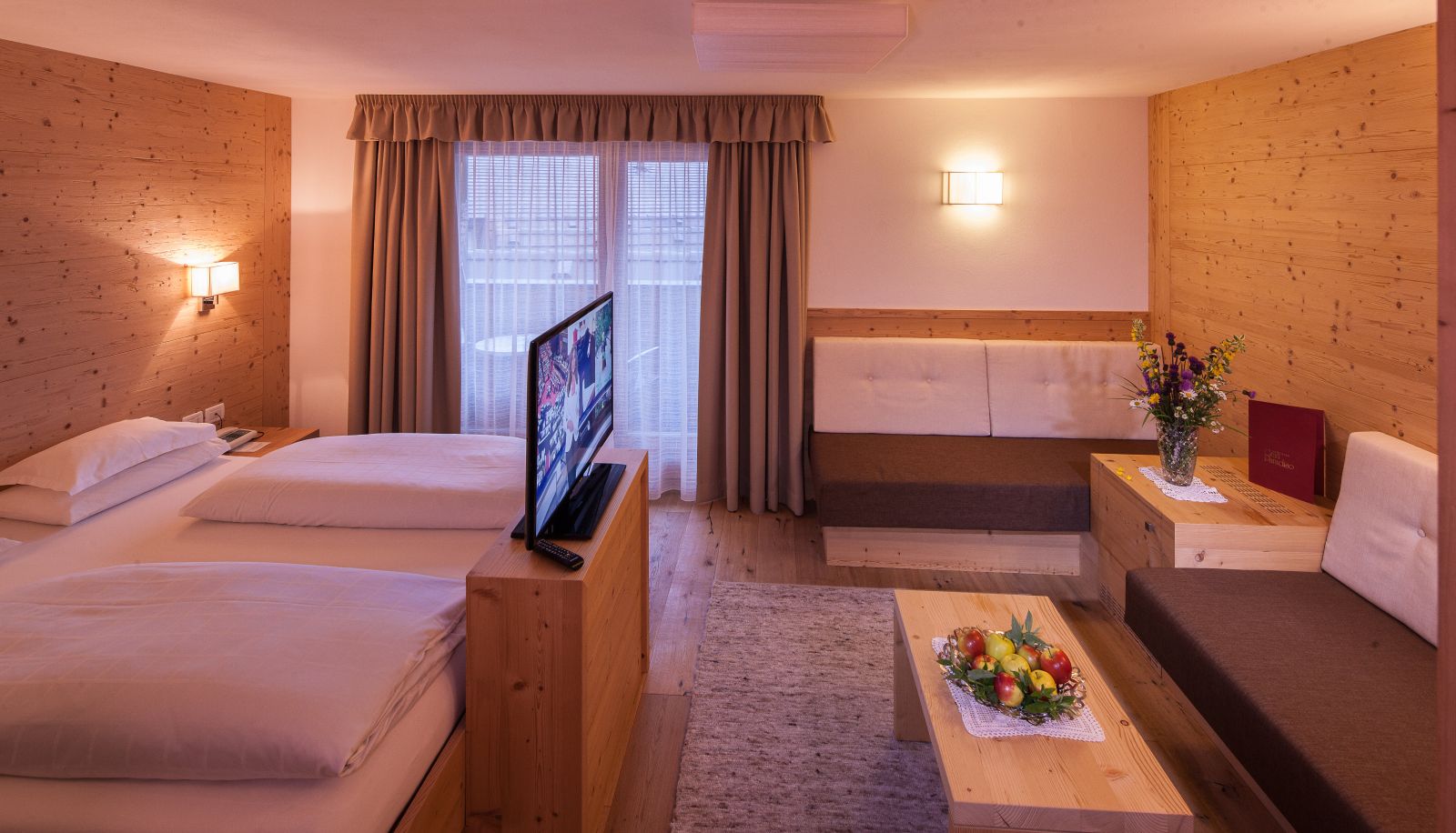 Zimmer mit Bergblick - Gran Paradiso Hotel