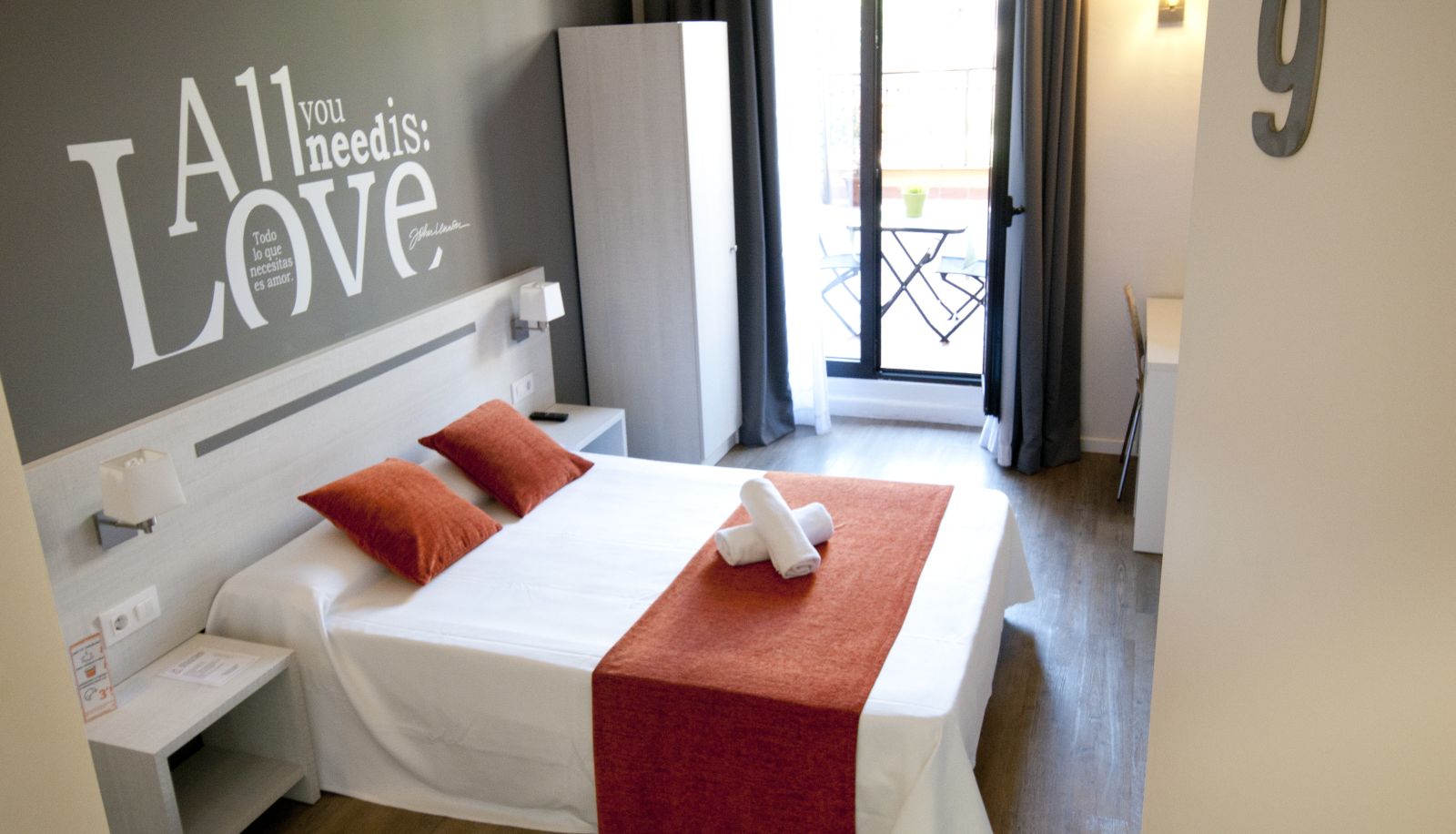 Chambre standard (double) - Live Barcelona 2 Hostal