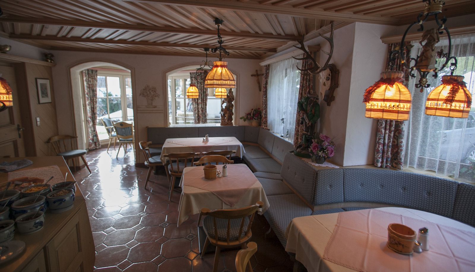 Interieur van het hotel - Gästehaus Wildschütz