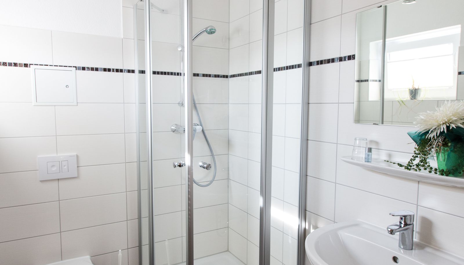Badezimmer - Hotel Goldene Henne