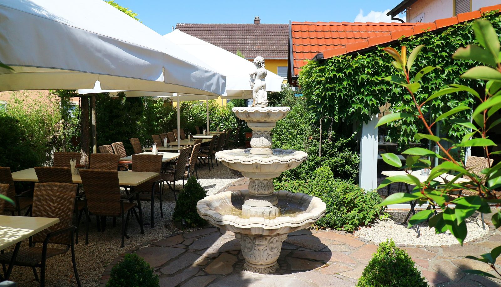 Garden - Hirschen Werneths Landgasthof