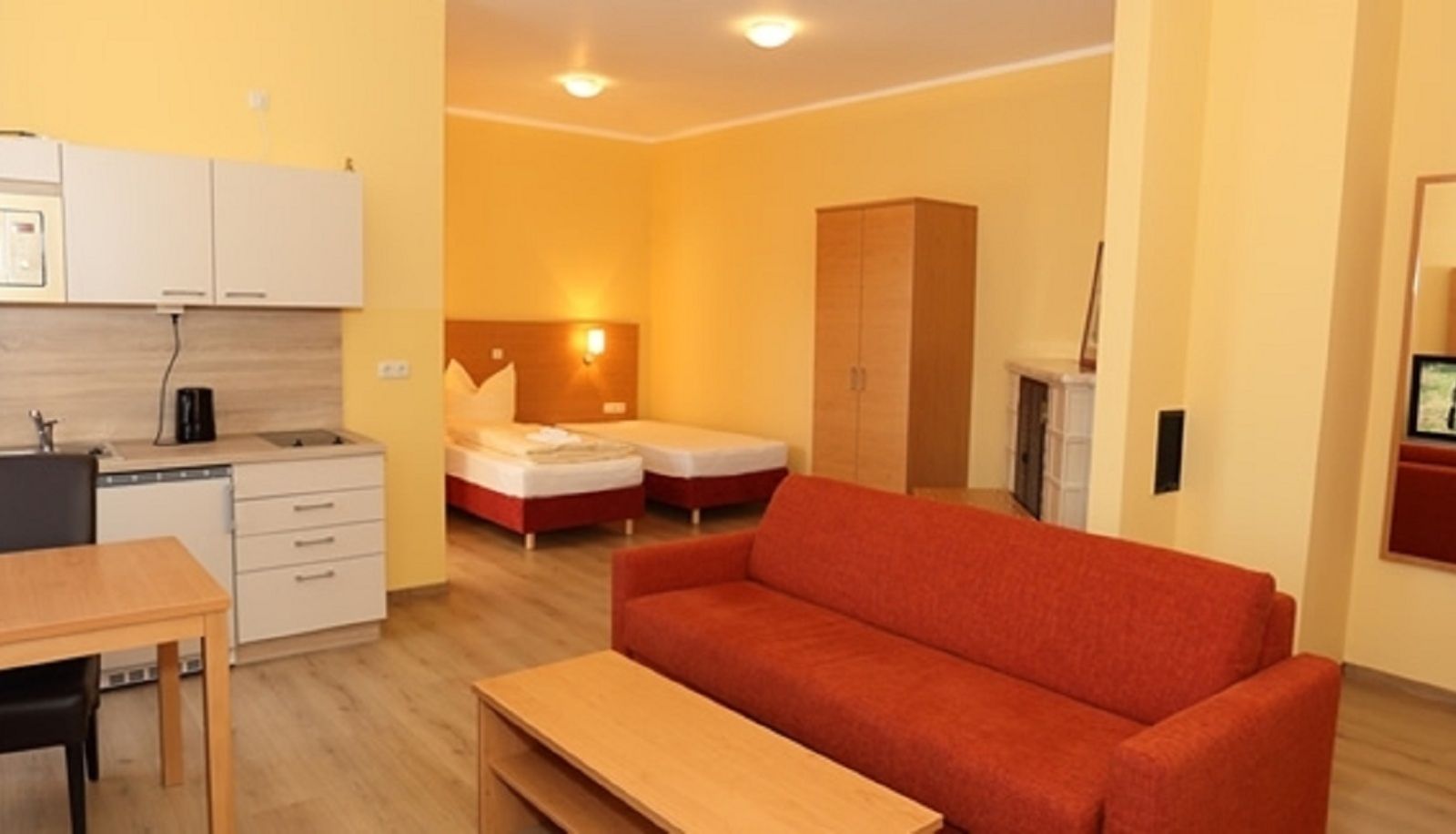 Standaardkamer (tweepersoons) - Appartementhotel Stade