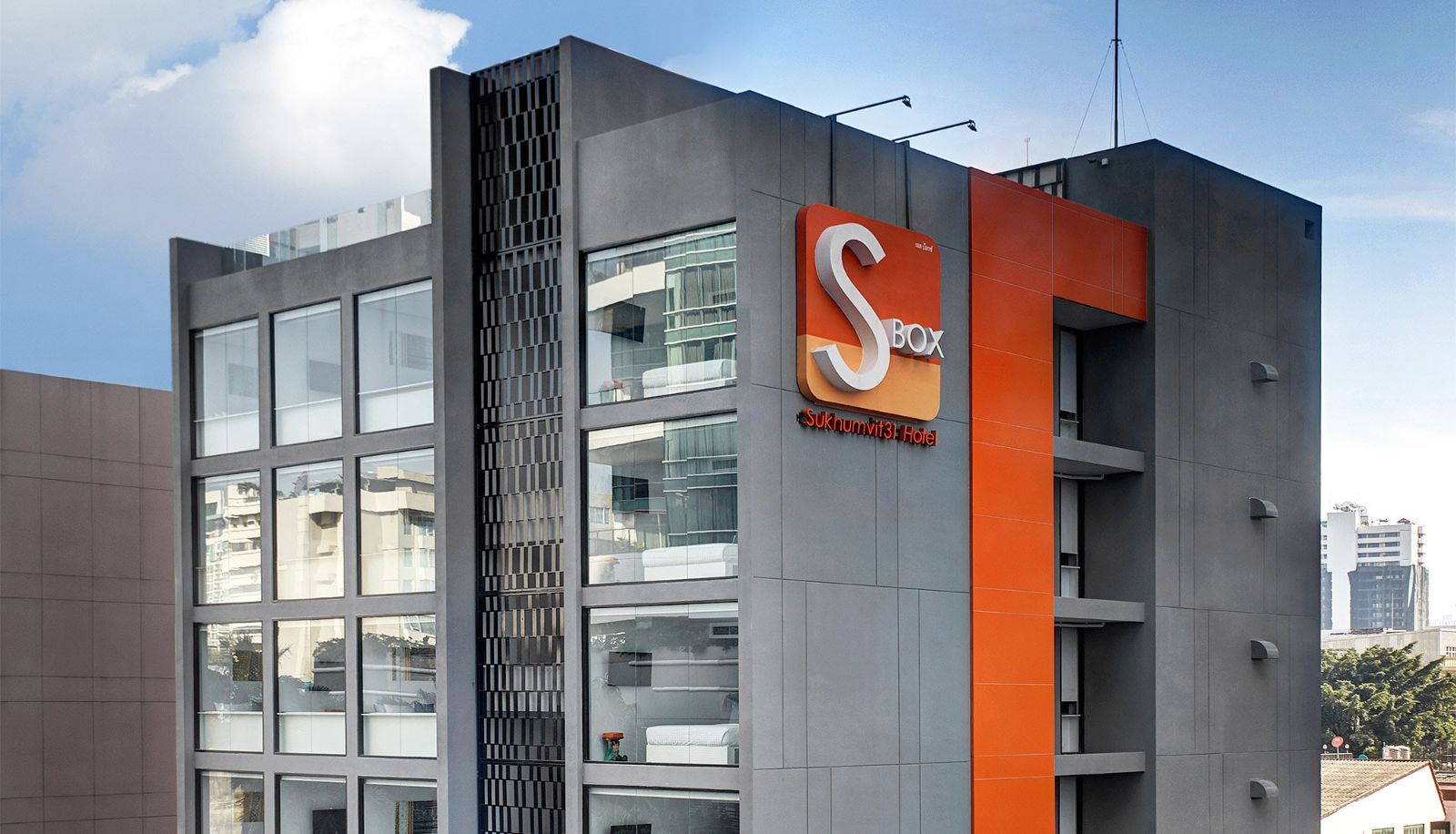 Zona exterior del hotel - S Box Sukhumvit Hotel