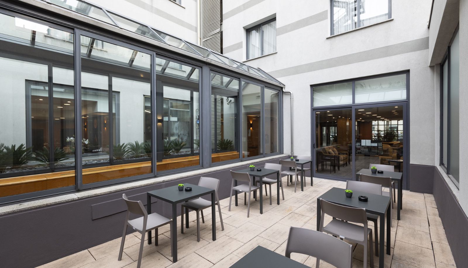 Ogród - City Life Hotel Poliziano