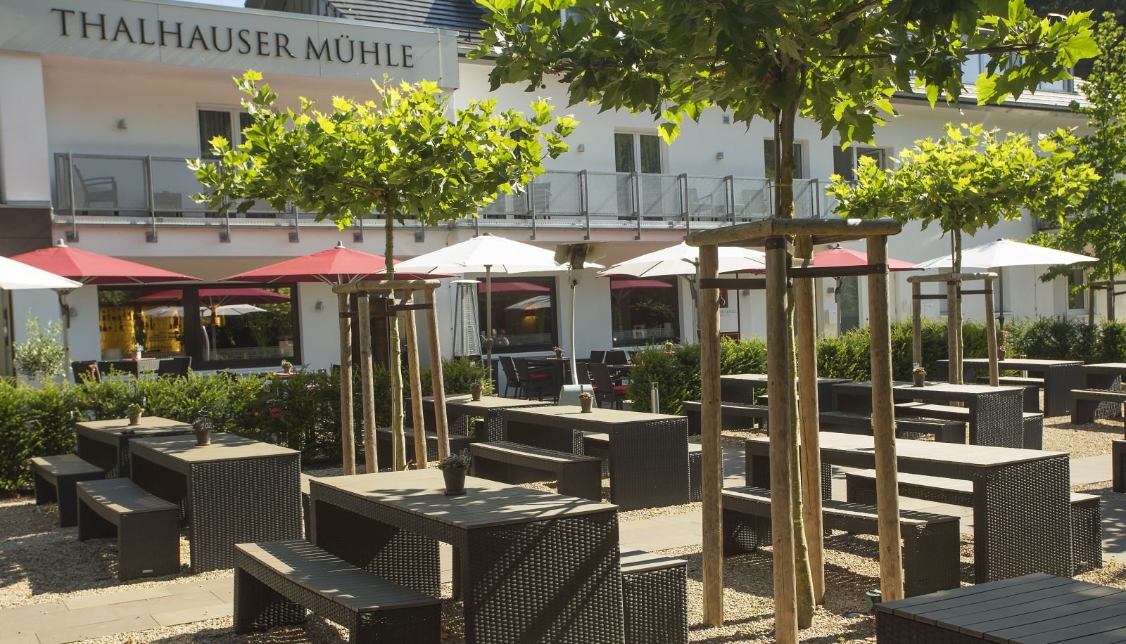 Terasse - Thalhauser Mühle Hotel-Restaurant