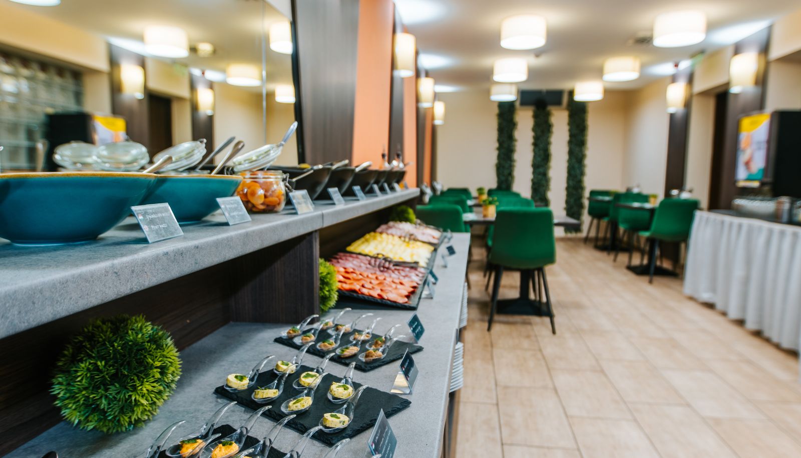 Sala śniadaniowa - Auris Hotel