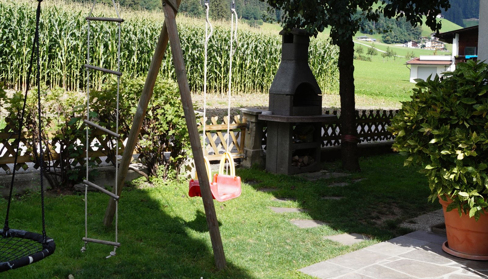 Garten - Gästehaus Appartements Aloisia