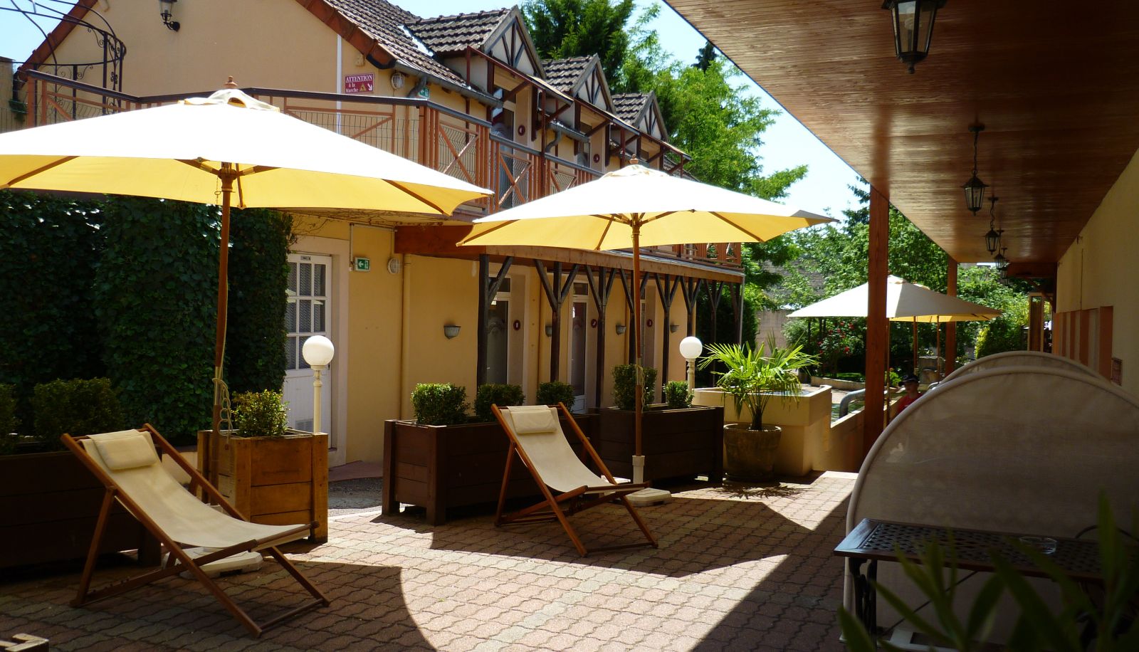 Terrazza - Nevers  Hôtel Clos Sainte Marie The Originals Boutique