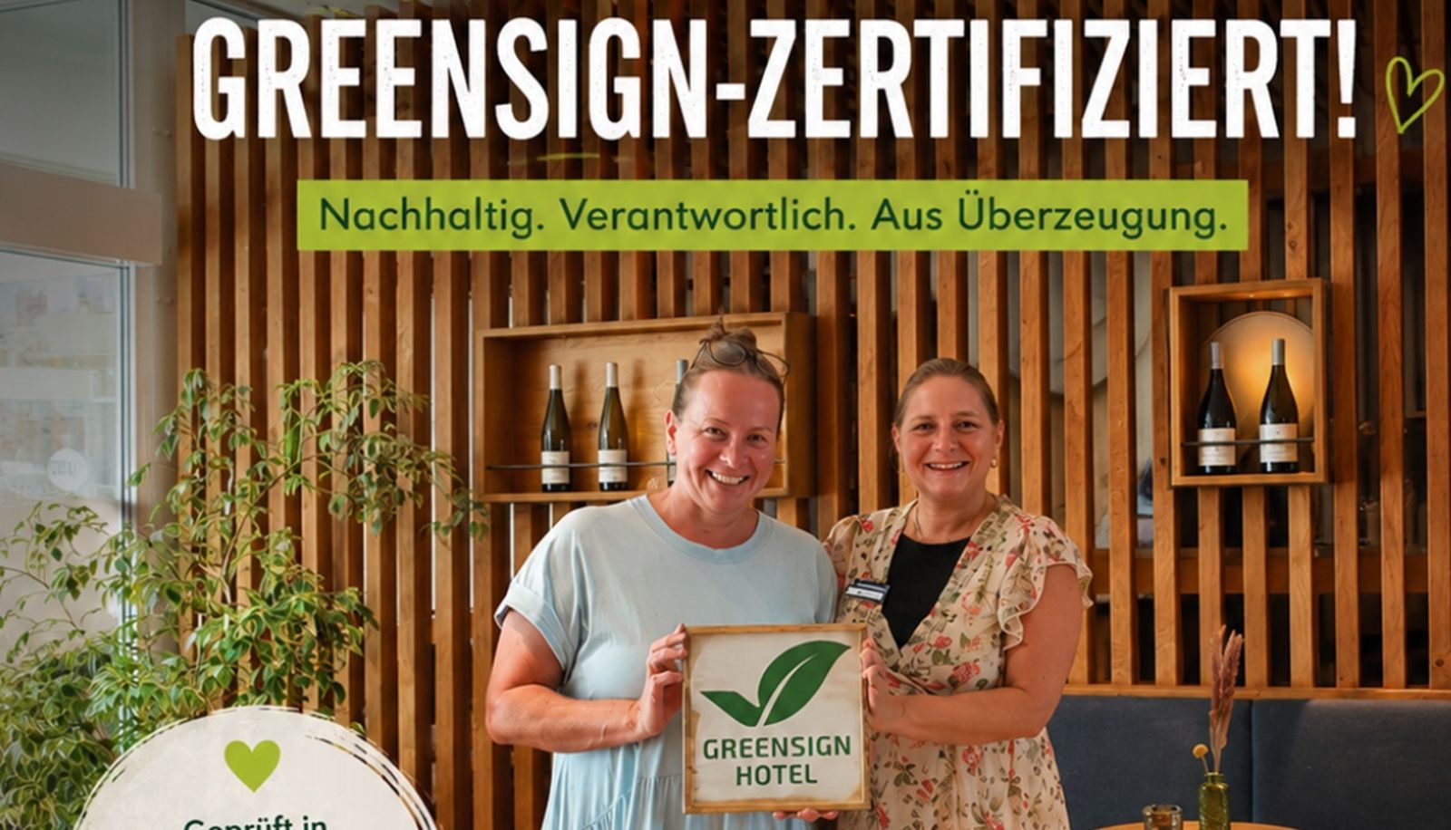 Zertifikat - Best Western Wein - und Parkhotel