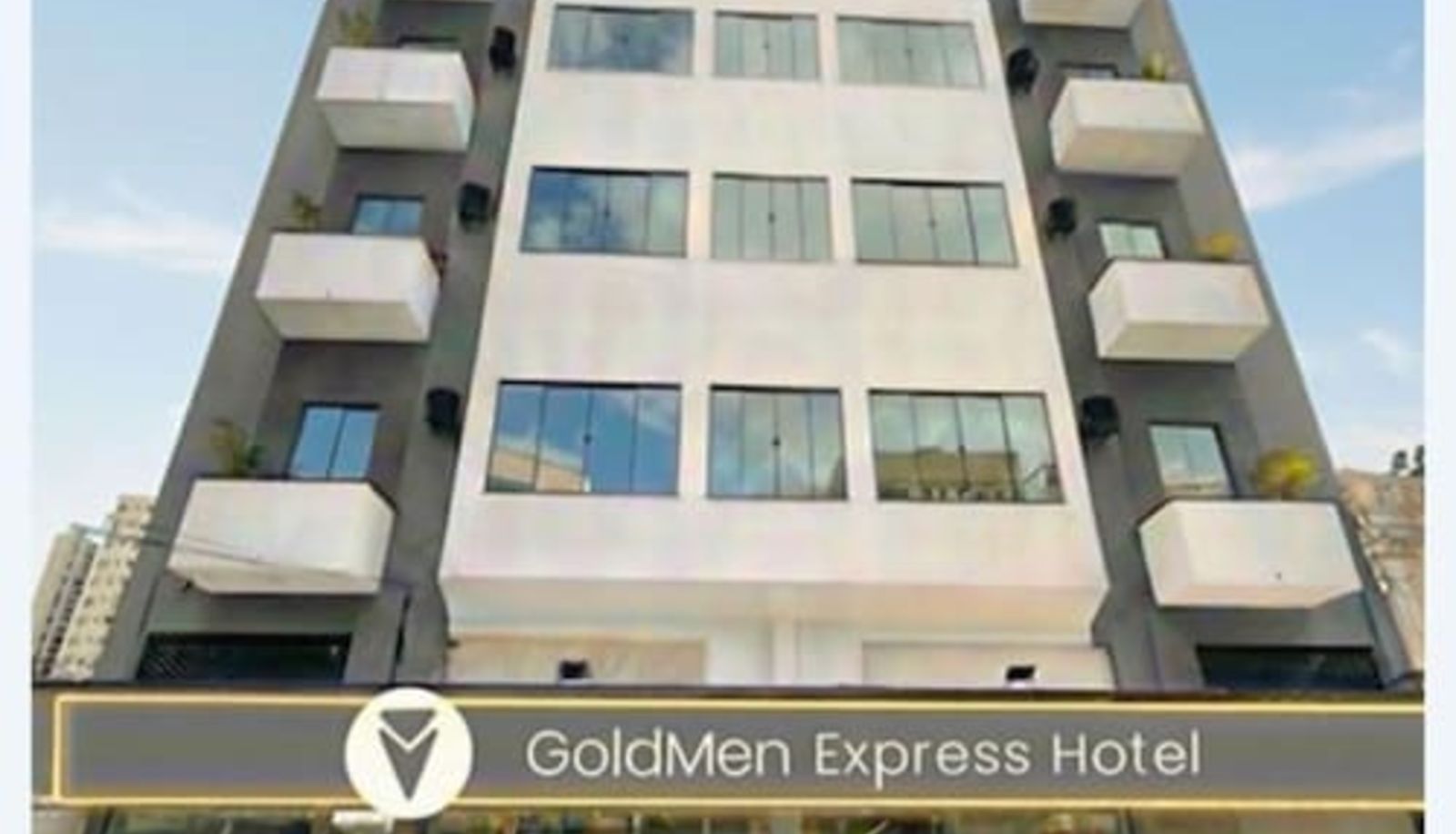 Area esterna dell'hotel - GoldMen Business Blumenau