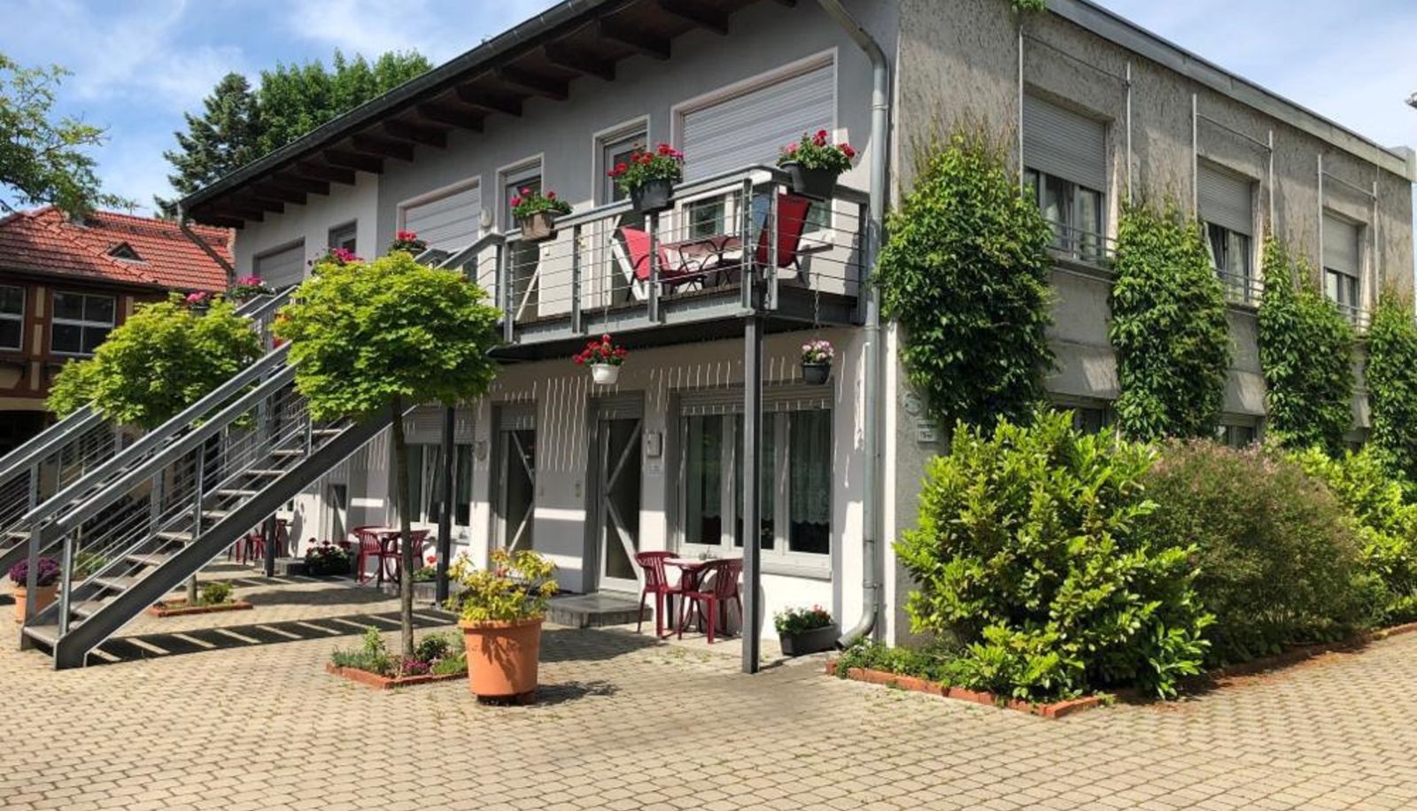Hotel outdoor area - Apartmenthaus Zeuthen