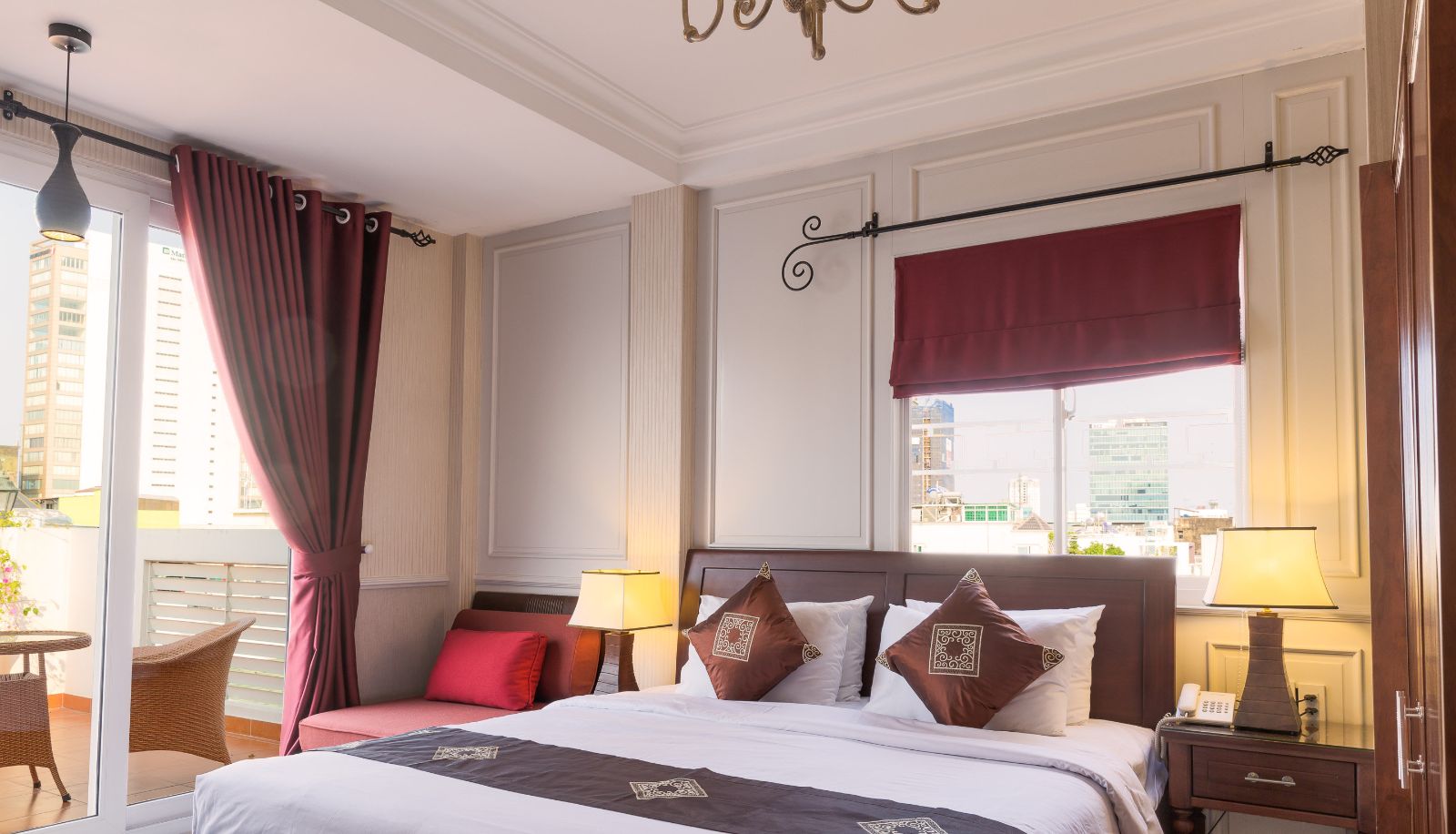 Chambre avec balcon - Ben Thanh Boutique Hotel