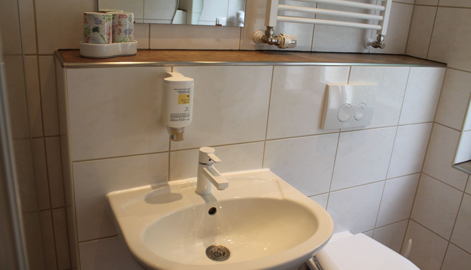 Badezimmer - Hotel-Pension Sperlingshof